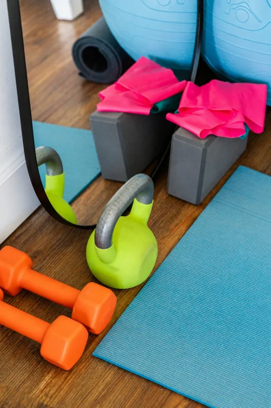Trainer Pro client training at home in Mississauga